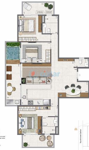 Apartamento à venda com 3 quartos, 137m² - Foto 22