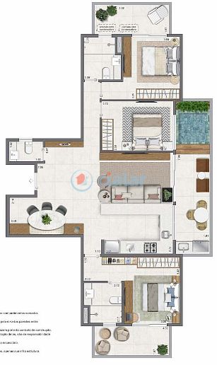 Apartamento à venda com 3 quartos, 137m² - Foto 23
