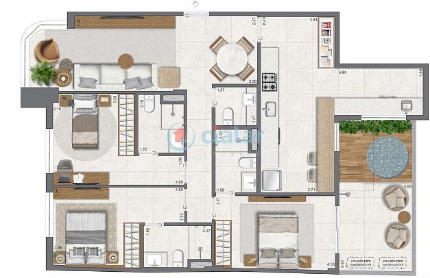 Apartamento à venda com 3 quartos, 137m² - Foto 26
