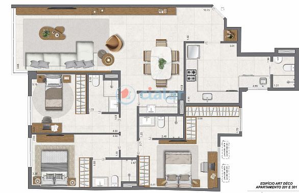 Apartamento à venda com 3 quartos, 137m² - Foto 27