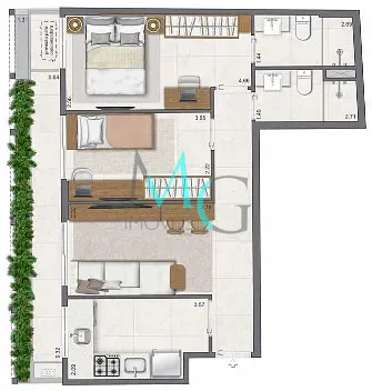 Apartamento, 3 quartos, 111 m² - Foto 16