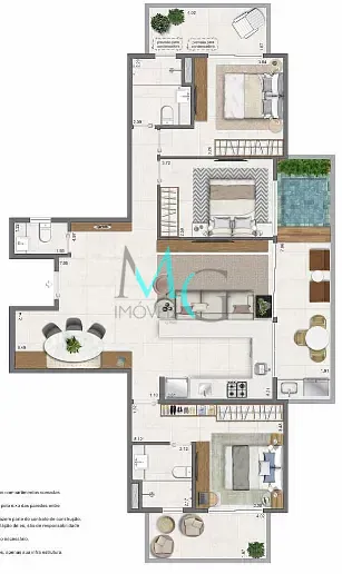 Apartamento, 3 quartos, 83 m² - Foto 23