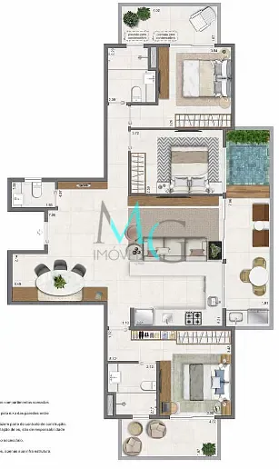 Apartamento, 2 quartos, 62 m² - Foto 23
