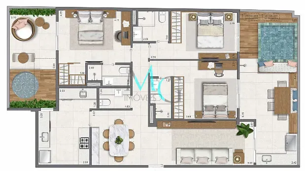 Apartamento, 2 quartos, 62 m² - Foto 28