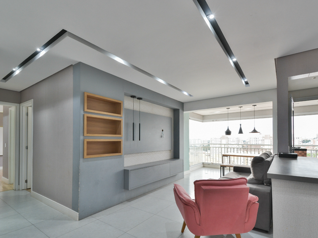 Foto do Apartamento - Apartamento à venda 2 Quartos 1 Suite 2 Vagas 76M² Tatuapé São Paulo - SP | Lares e Andares Imóveis