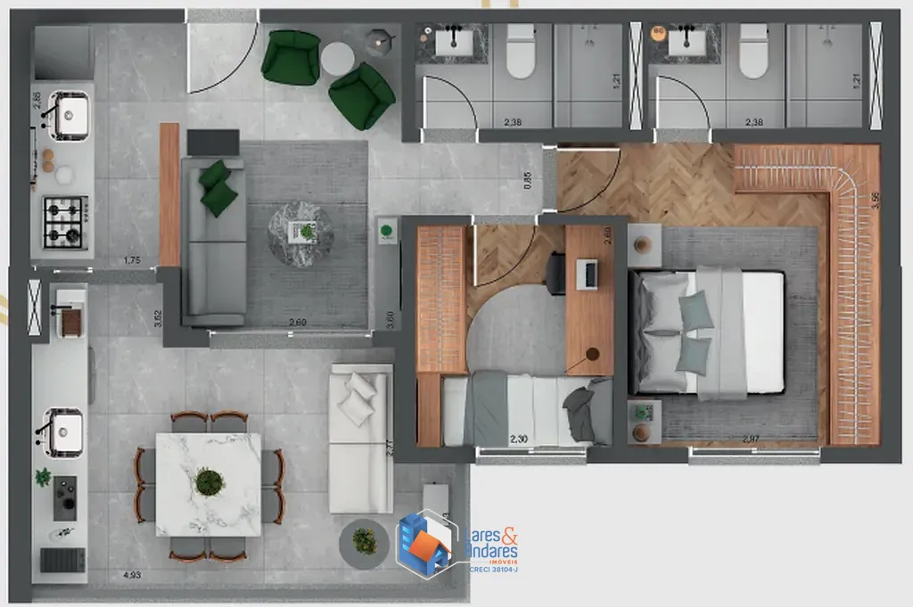 Apartamento, 3 quartos, 78 m² - Foto 16