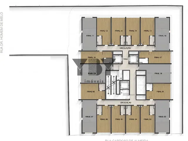 Apartamento 1 quarto e 1 banheiro, à venda, no bairro Perdizes em São Paulo