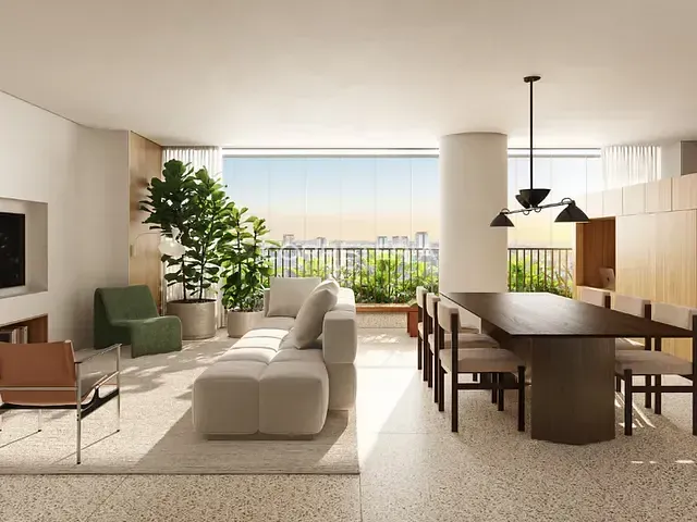 Apartamento 2 quartos e 3 banheiros, à venda, no bairro Itaim Bibi em São Paulo