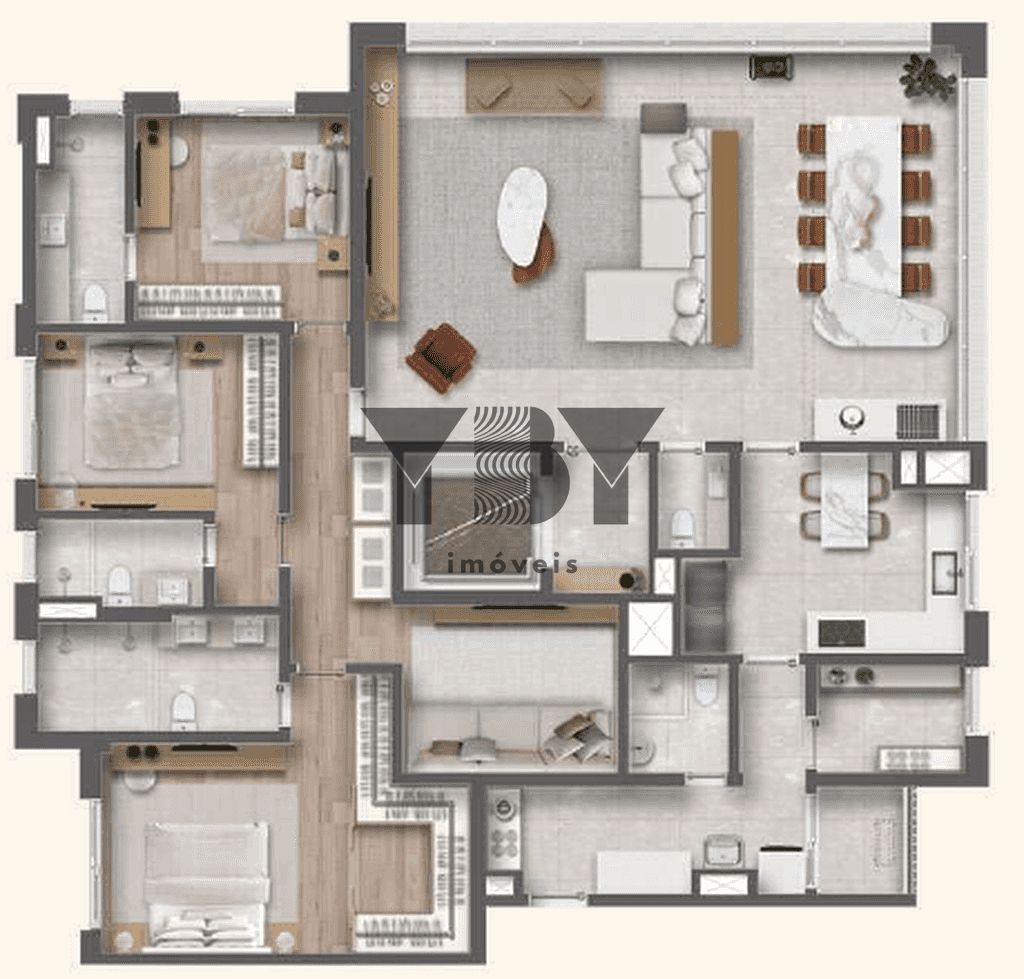 Cobertura à venda com 3 quartos, 368m² - Foto 34