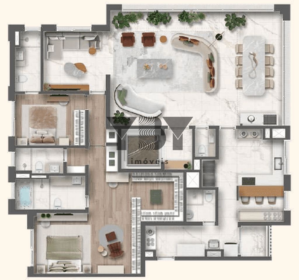 Cobertura à venda com 3 quartos, 368m² - Foto 35