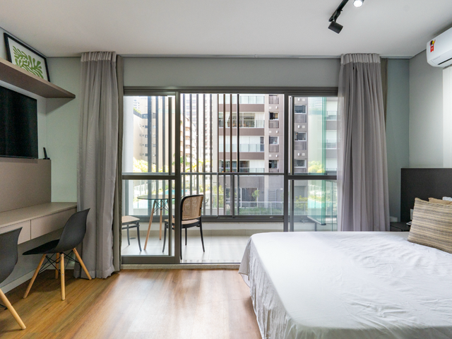 Foto do Studio - Studio à venda 1 Quarto 32M² Jardim das Acácias São Paulo - SP | Lares e Andares Imóveis