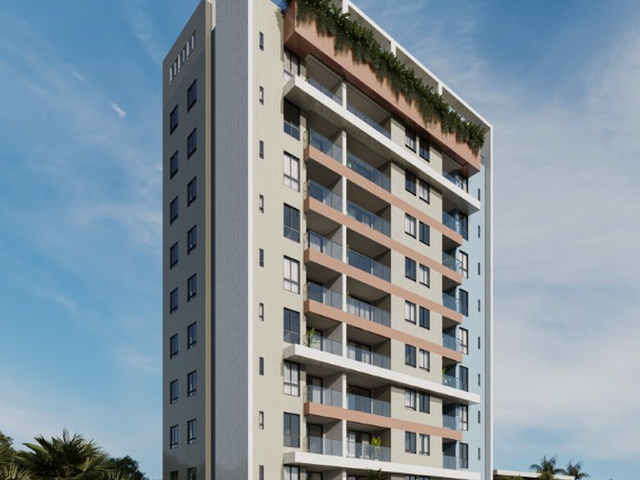 Apartamento 2 quartos e 2 banheiros, à venda, no bairro Bessa em João Pessoa