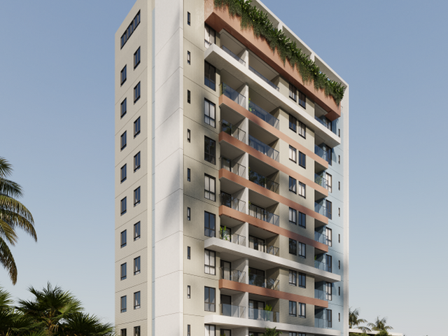 Apartamento 2 quartos e 2 banheiros, à venda, no bairro Bessa em João Pessoa