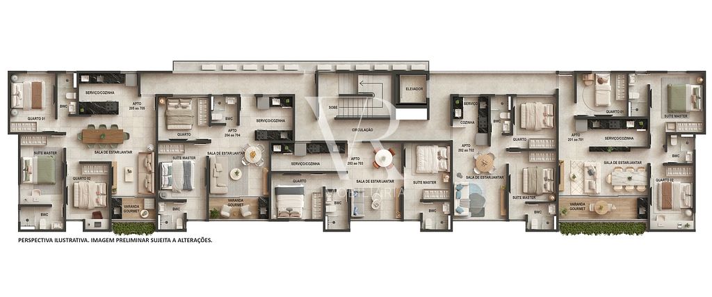 Apartamento à venda com 2 quartos, 53m² - Foto 23
