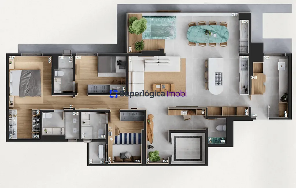 Apartamento, 3 quartos, 130 m² - Foto 49
