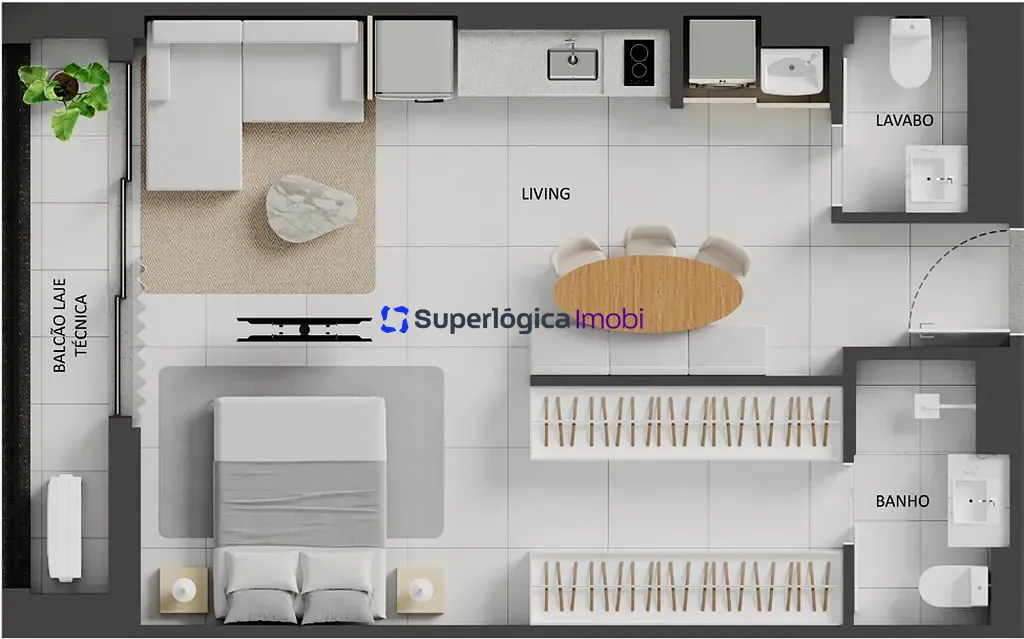 Apartamento, 2 quartos, 95 m² - Foto 55
