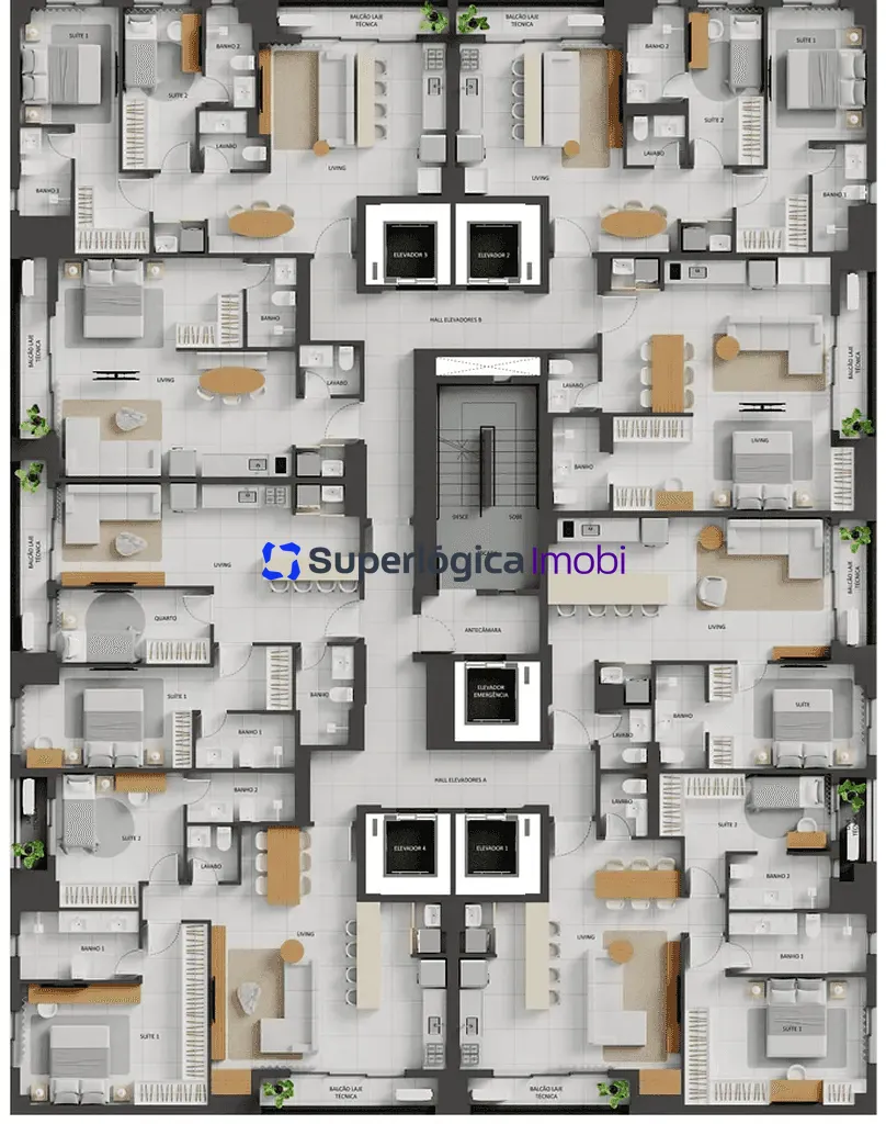 Apartamento, 2 quartos, 75 m² - Foto 48