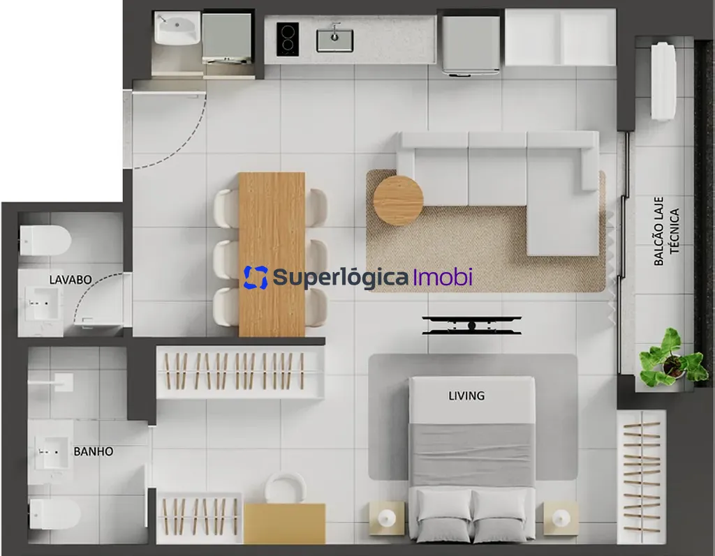 Apartamento, 2 quartos, 75 m² - Foto 57