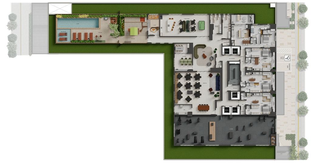 Apartamento, 1 quarto, 49 m² - Foto 44