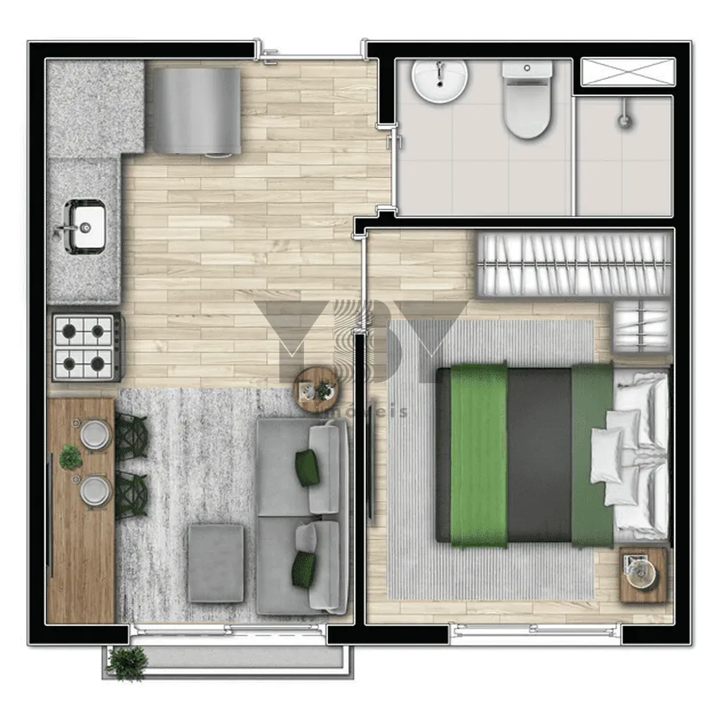 Apartamento, 3 quartos, 40 m² - Foto 29