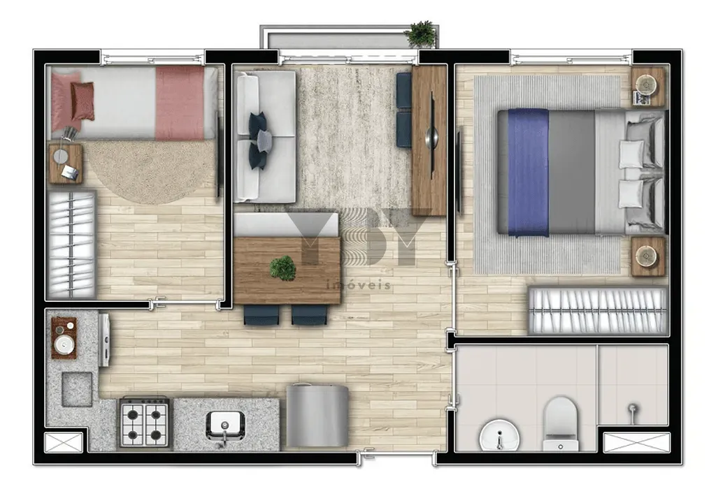 Apartamento, 3 quartos, 40 m² - Foto 30