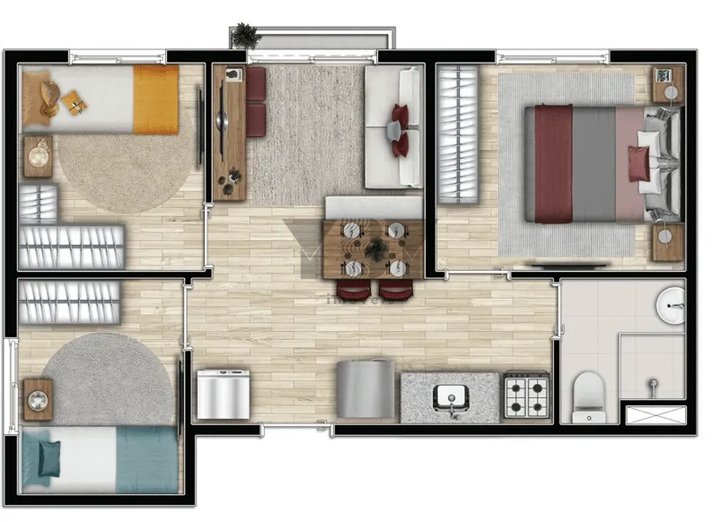 Apartamento, 3 quartos, 40 m² - Foto 31