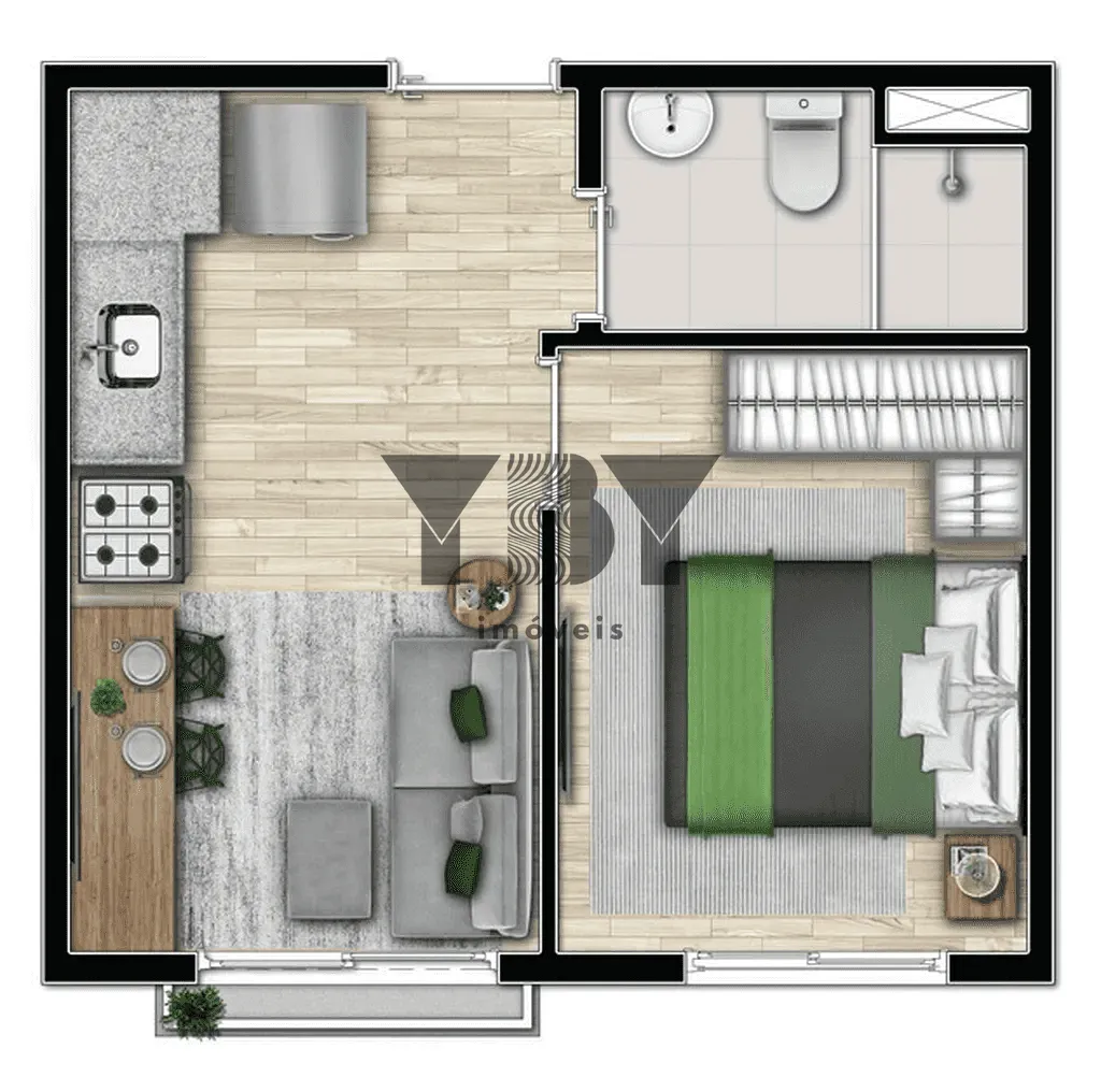 Apartamento, 3 quartos, 40 m² - Foto 29