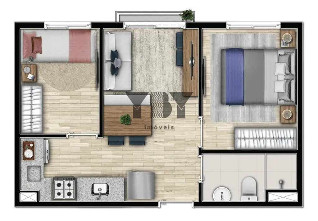 Apartamento, 3 quartos, 40 m² - Foto 30