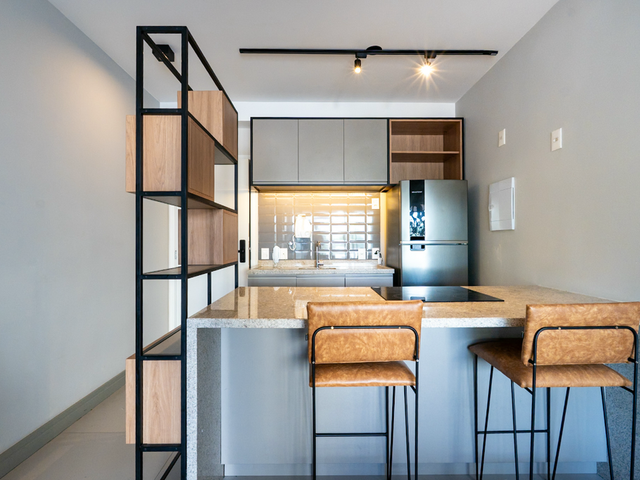 Foto do Studio - Studio à venda 1 Quarto 1 Vaga 40M² Campo Belo São Paulo - SP | Lares e Andares Imóveis