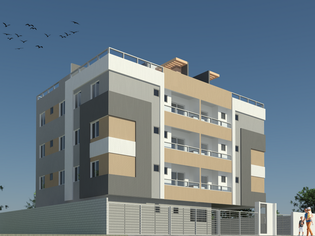 Apartamento 2 quartos e 2 banheiros, à venda, no bairro João Paulo II em João Pessoa