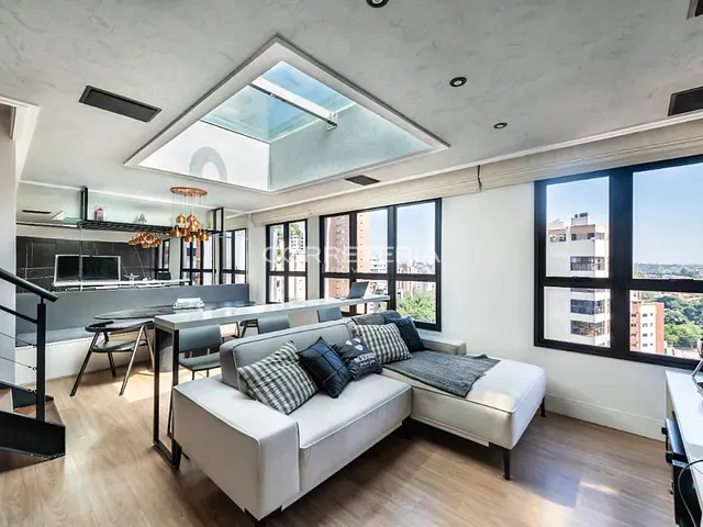 Cobertura / Penthouse 1 quarto e 2 banheiros, à venda, no bairro Morumbi em São Paulo