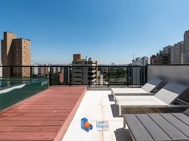 Cobertura / Penthouse 1 quarto e 2 banheiros, à venda, no bairro Morumbi em São Paulo