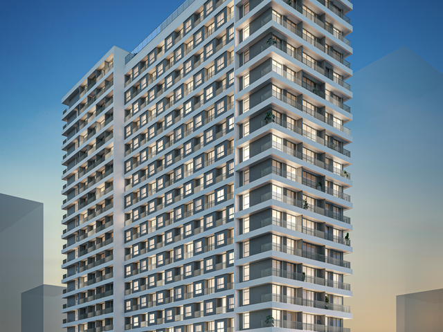 Foto do Apartamento - Apartamento à venda 2 Quartos 1 Vaga 42.06M² Centro Curitiba - PR | Core Palácio | Vibra Imob