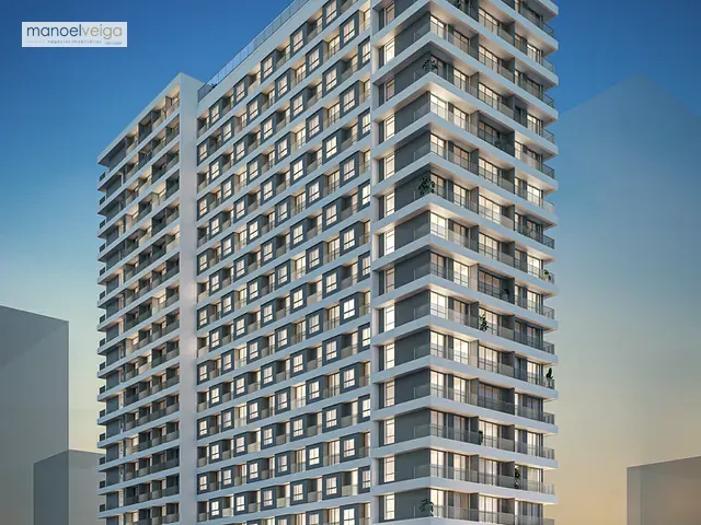 Apartamento 1 quarto e 1 banheiro, à venda, no bairro Centro em Curitiba