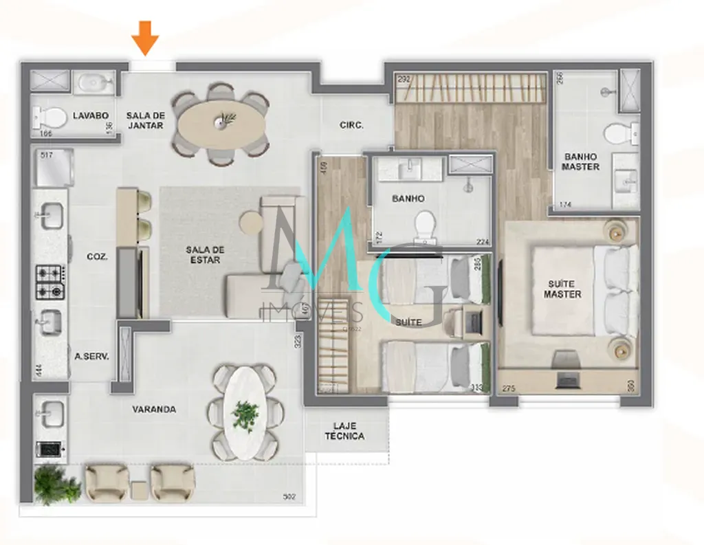 Apartamento, 3 quartos, 114 m² - Foto 55