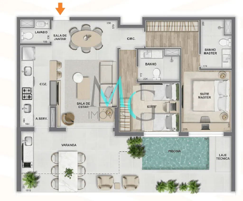 Apartamento, 3 quartos, 114 m² - Foto 57