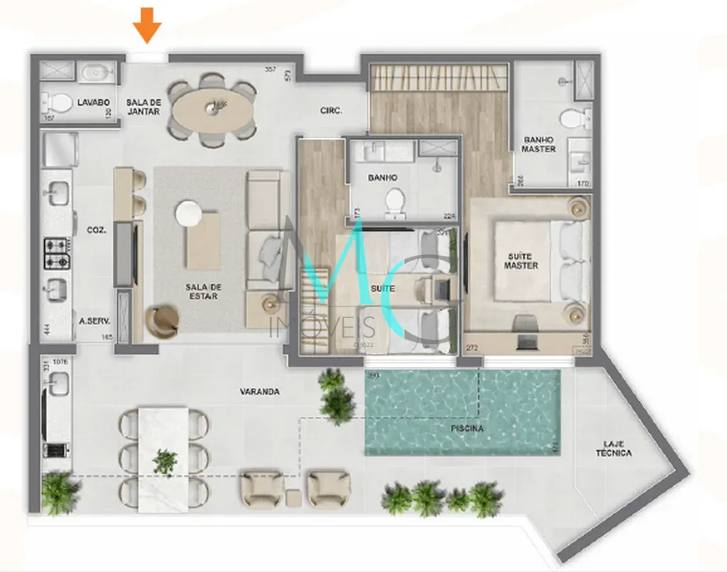 Apartamento, 3 quartos, 114 m² - Foto 59
