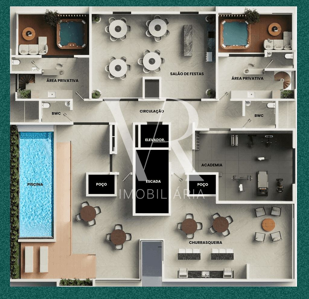 Apartamento à venda com 2 quartos, 57m² - Foto 9