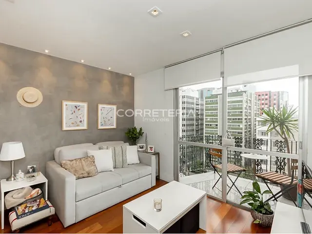 Apartamento 1 quarto e 1 banheiro, à venda, no bairro Itaim Bibi em São Paulo