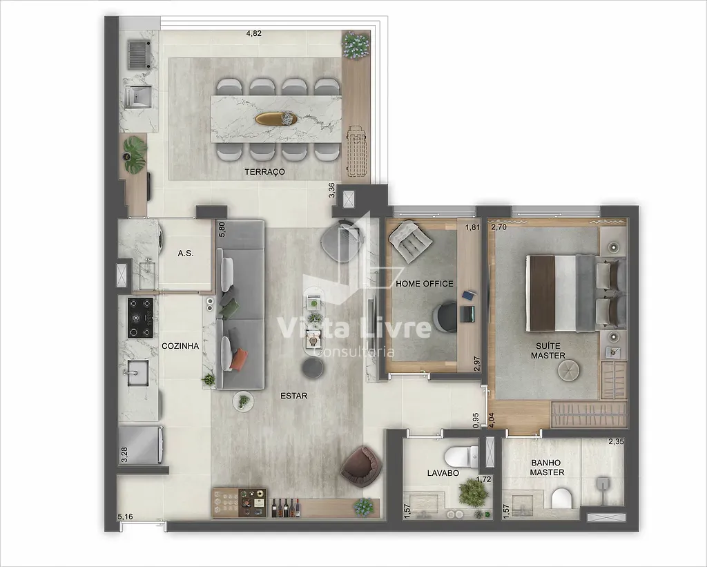 Apartamento, 3 quartos, 109 m² - Foto 20