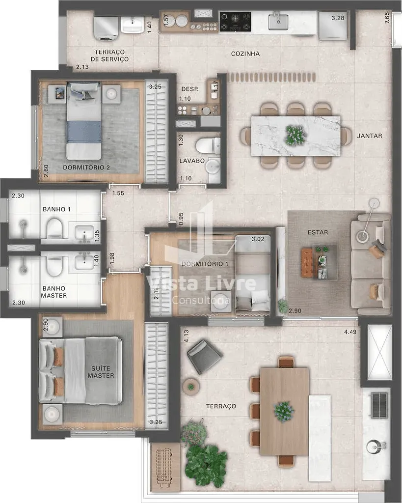 Apartamento, 3 quartos, 109 m² - Foto 21