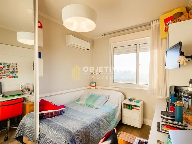 Apartamento 3 quartos e 3 banheiros, à venda, no bairro Chácara das Pedras em Porto Alegre