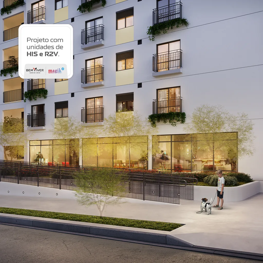 Apartamento à venda 1 Quarto 25.58M² Campos Elíseos São Paulo - SP | Bem Viver Barão de Limeira