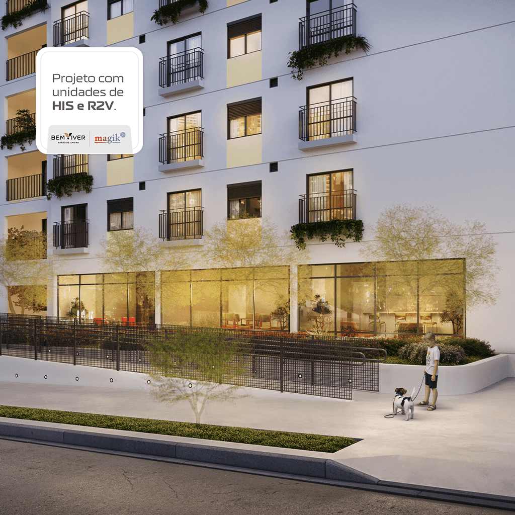 Studio à venda 1 Quarto 34.89M² Campos Elíseos São Paulo - SP | Bem Viver Barão de Limeira