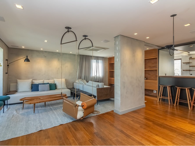 Foto do Apartamento - Apartamento à venda 3 Quartos 1 Suite 2 Vagas 134M² Moema São Paulo - SP | Lares e Andares Imóveis