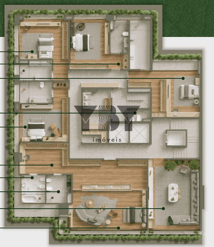 Apartamento à venda com 4 quartos, 453m² - Foto 50