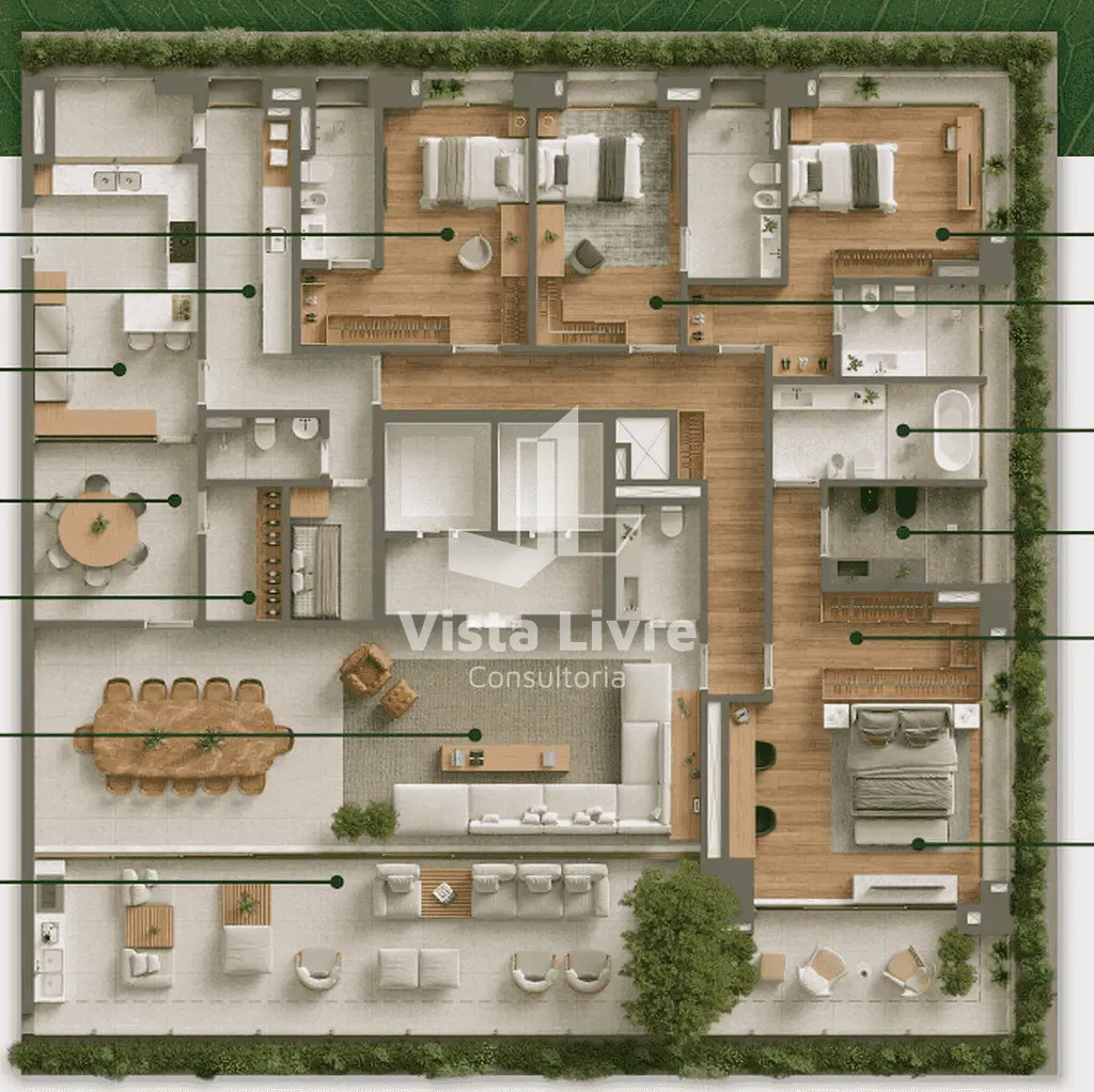 Apartamento, 4 quartos, 371 m² - Foto 45