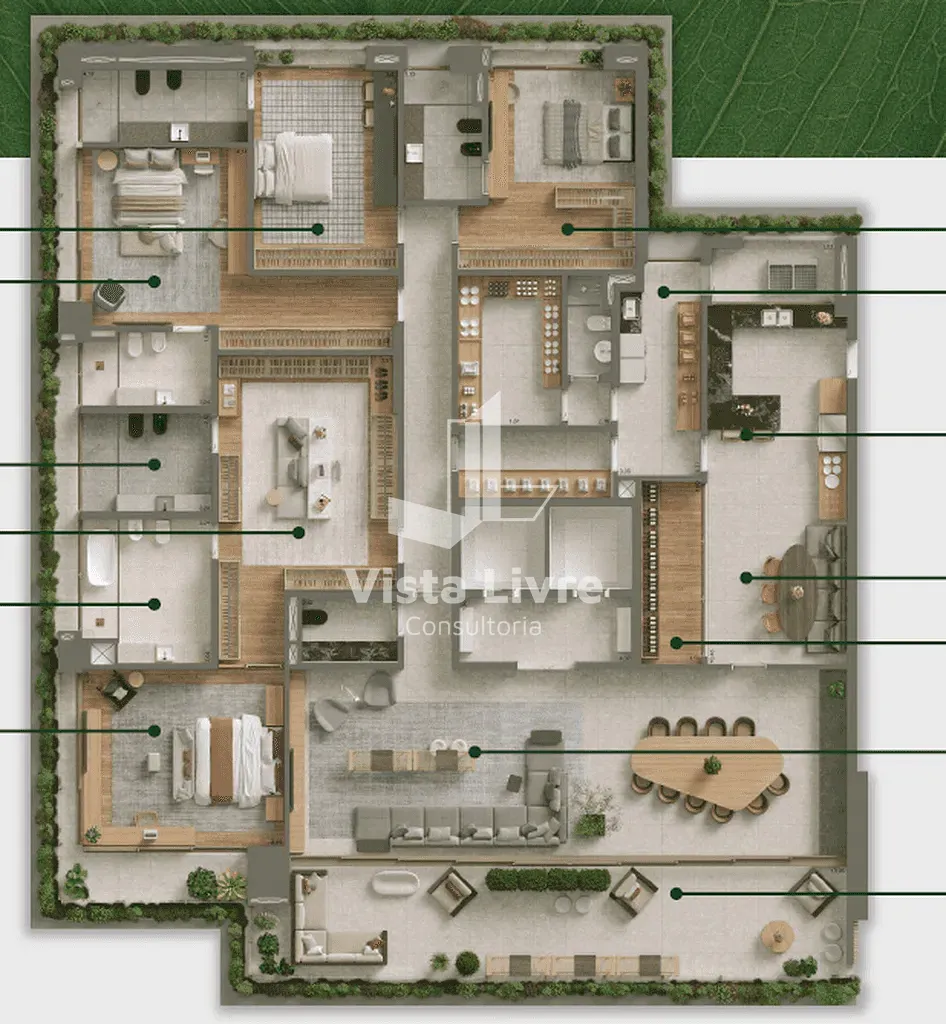 Apartamento, 4 quartos, 371 m² - Foto 46