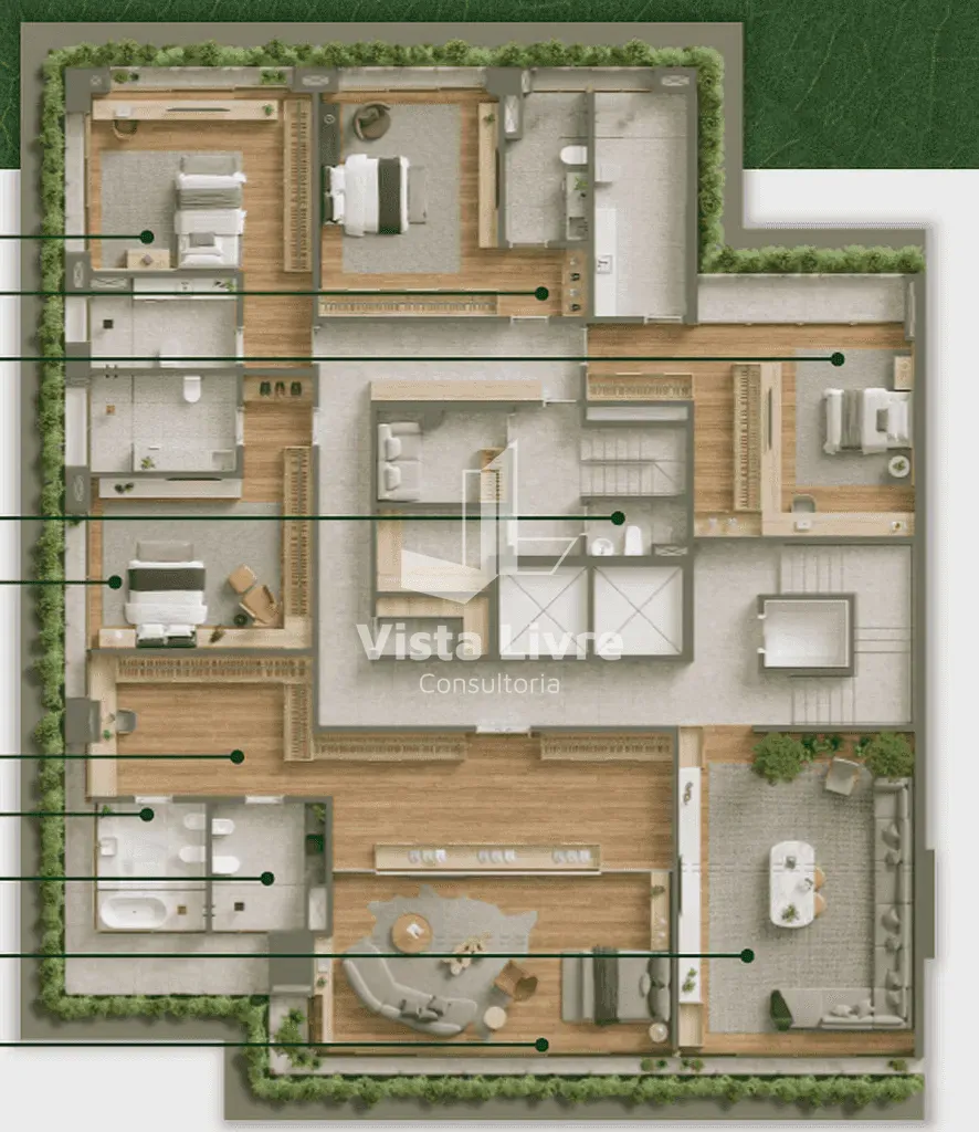 Apartamento, 4 quartos, 371 m² - Foto 50