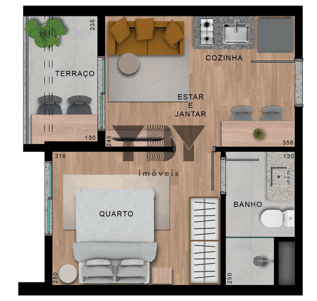 Apartamento, 2 quartos, 38 m² - Foto 19